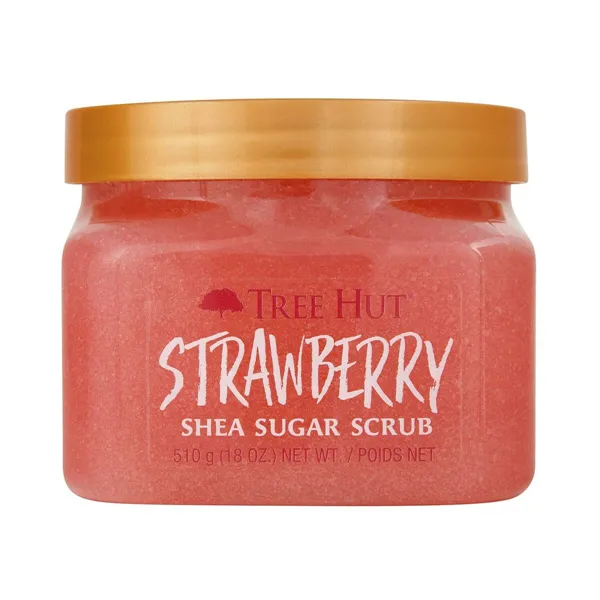 Body Exfoliator Tree Hut   Strawberry Sugar 510 g