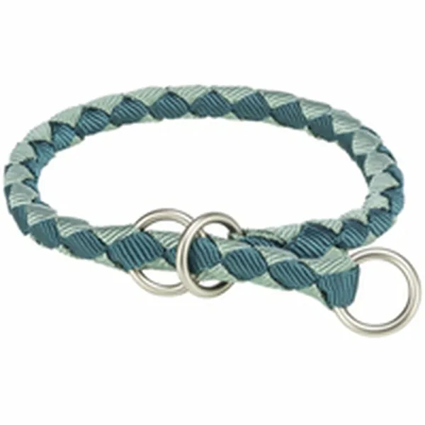 Mokymo antkaklis Trixie Cavo Mėlyna Žalia 39-45 cm