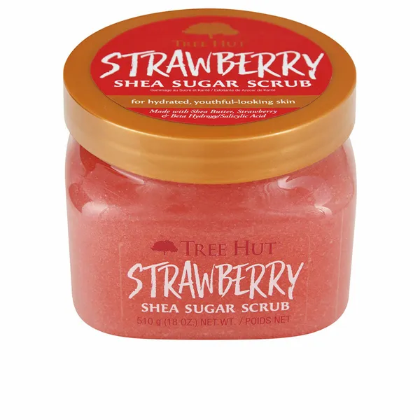 Body Exfoliator Tree Hut   Strawberry Sugar 510 g