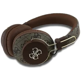 Guess Metal 4G Logo - Wireless Over-Ear Bluetooth Headphones ENC (brown)