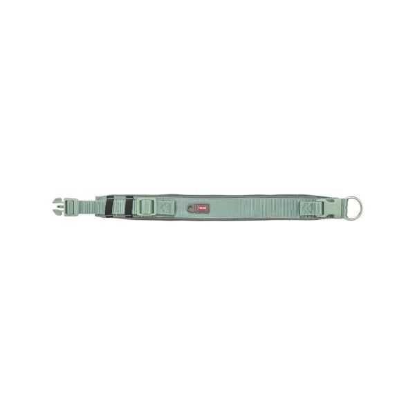 Dog collar Trixie Premium Green Graphite S/M 33-42 cm