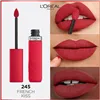 Liquid lipstick L'Oreal Make Up Infaillible Matte Resistance French Kiss Nº 245 (1 Unit)