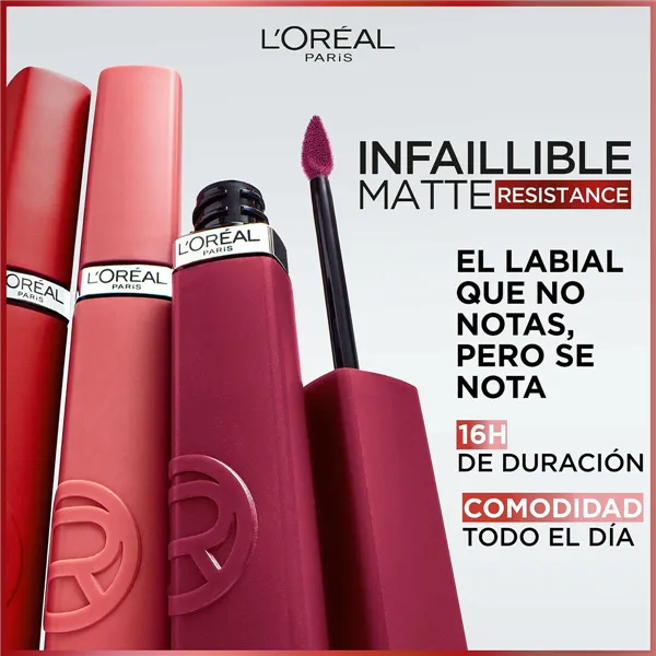 Liquid lipstick L'Oreal Make Up Infaillible Matte Resistance True Romance Nº 420 (1 Unit)