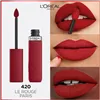 Liquid lipstick L'Oreal Make Up Infaillible Matte Resistance True Romance Nº 420 (1 Unit)