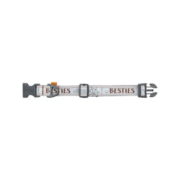 Šuns antkaklis Trixie BE NORDIC Pilka S/M 32-45 cm
