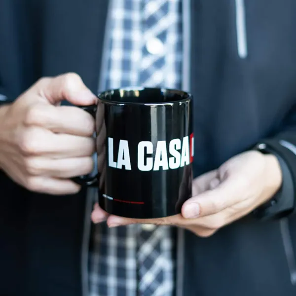 La Casa De Papel - Ceramic mug in gift box 330 ml (La Casa De Papel Logo)