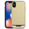 Zizo Star Diamond Hybrid Cover for iPhone X (Gold/Black)