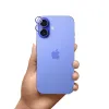 3mk HARDY Lens Protection Pro - Camera Lens Glass for iPhone 17 (Light Blue)