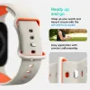 Spigen Nano Pop - Strap for Apple Watch 44/45/46/49 mm (Orange Beige)