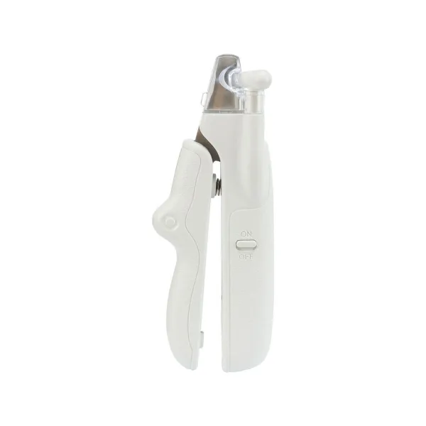 Pet Nail Clippers with LED Trixie Stainless steel Plastic 15 cm White