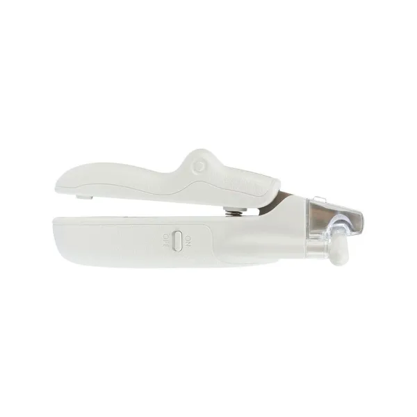 Pet Nail Clippers with LED Trixie Stainless steel Plastic 15 cm White