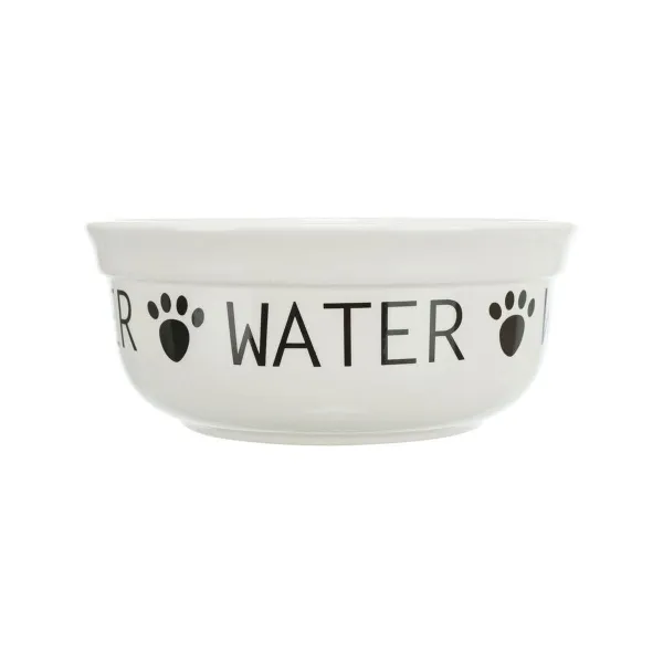 Koiran ruoka-annostelija Trixie Valkoinen Musta Ø 13 cm 250 ml
