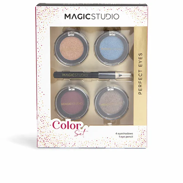 Make-Up Set Magic Studio Colorful Color Lote 5 Pieces