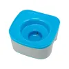 Cooling Pet Water Bowl Trixie Blue Dark grey 21 x 11 x 21 cm