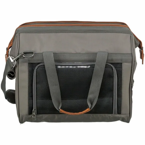 Käsilaukku lemmikille Trixie Finlay Musta Harmaa 43 × 26 × 32 cm
