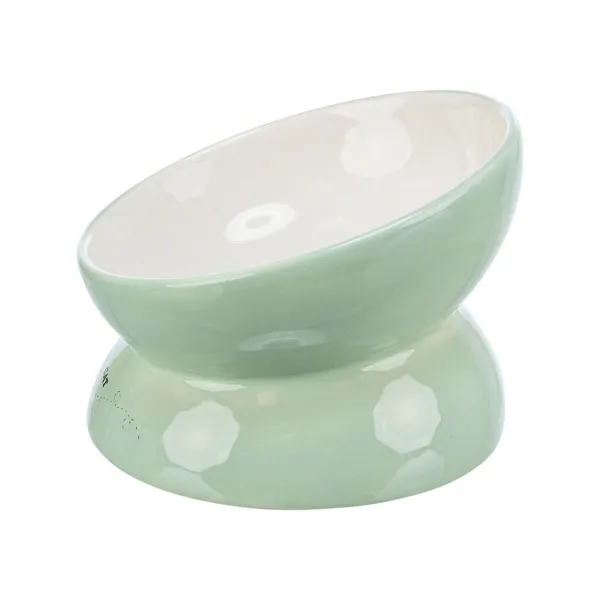 Koiran ruoka-annostelija Trixie Valkoinen Vihreä Ø 13 cm 150 ml