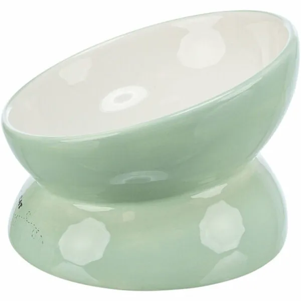 Koiran ruoka-annostelija Trixie Valkoinen Vihreä Ø 13 cm 150 ml