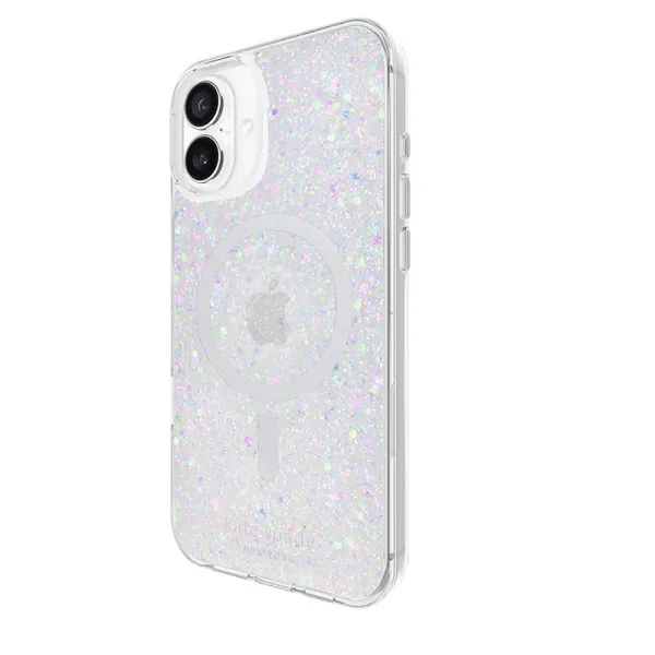 Kate Spade New York Protective MagSafe - Case for iPhone 16 Plus (Chunky Glitter)