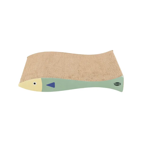 Skrāpējams Paklājiņš Kaķiem Trixie Krēmkrāsa Piparmētra Kartons 40 × 30 × 11 cm (2 Daudzums) (2 gb.)