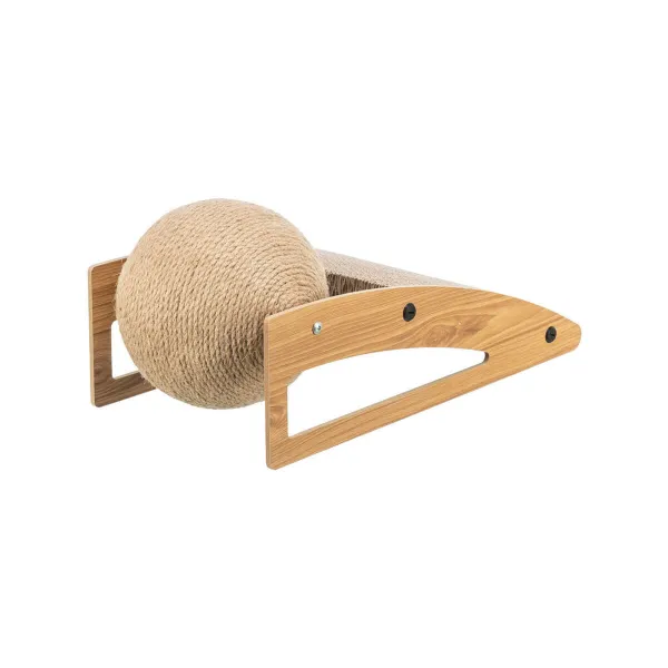 Skrāpējams Paklājiņš Kaķiem Trixie Džuts Koks Kartons 40 × 17 × 20 cm