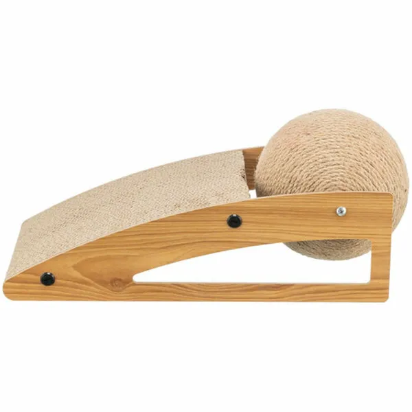 Scratching Post for Cats Trixie Jute Wood Cardboard 40 × 17 × 20 cm