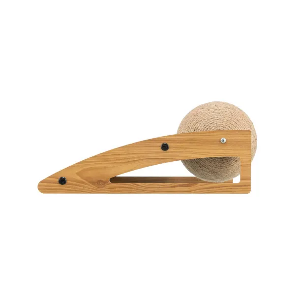 Skrāpējams Paklājiņš Kaķiem Trixie Džuts Koks Kartons 40 × 17 × 20 cm