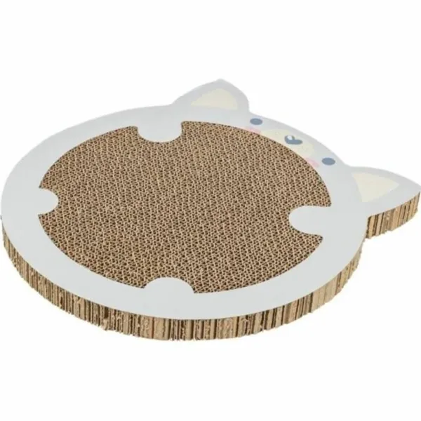 Skrāpējams Paklājiņš Kaķiem Trixie Gaiši pelēks Plastmasa 31 × 2,5 × 32,5 CM