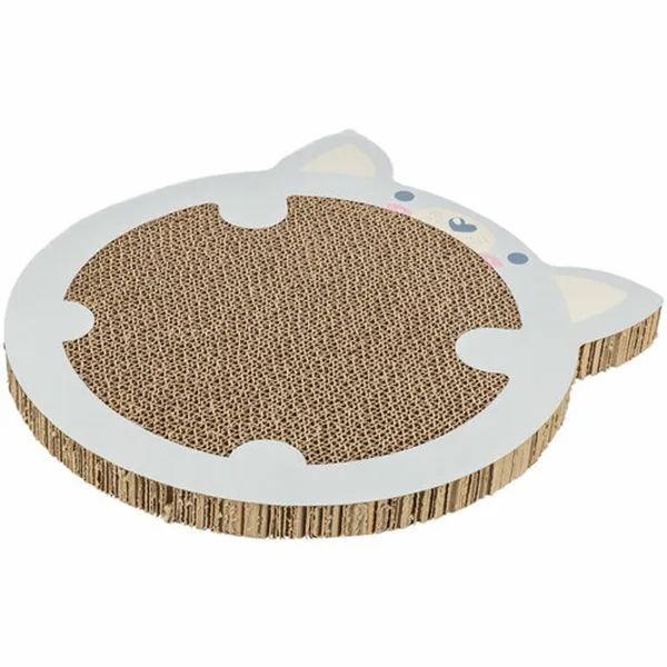 Skrāpējams Paklājiņš Kaķiem Trixie Gaiši pelēks Plastmasa 31 × 2,5 × 32,5 CM