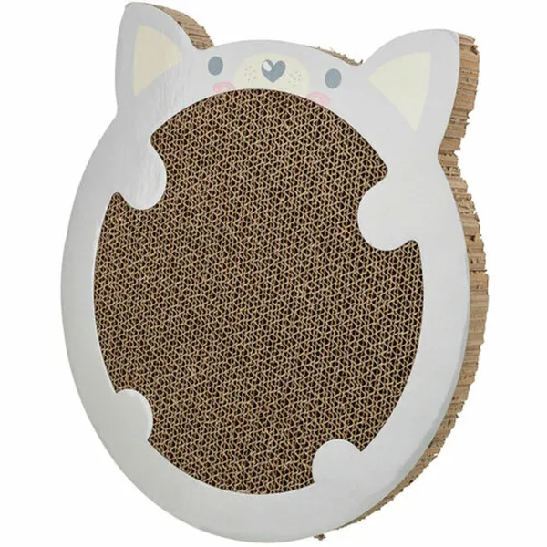 Skrāpējams Paklājiņš Kaķiem Trixie Gaiši pelēks Plastmasa 31 × 2,5 × 32,5 CM