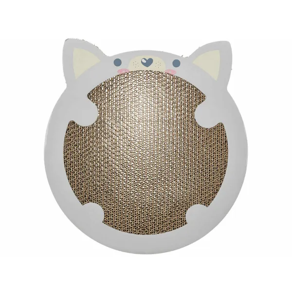 Skrāpējams Paklājiņš Kaķiem Trixie Gaiši pelēks Plastmasa 31 × 2,5 × 32,5 CM