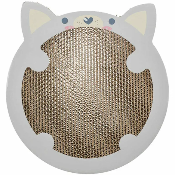Skrāpējams Paklājiņš Kaķiem Trixie Gaiši pelēks Plastmasa 31 × 2,5 × 32,5 CM