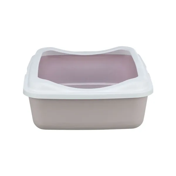 Ящик для кошачьего туалета Trixie Classic Белый Лиловый Пластик 37 × 15 × 48 cm