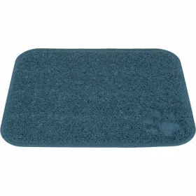 Kaķu Tualetes Paklājiņš Trixie Zils PVC 37 × 45 cm