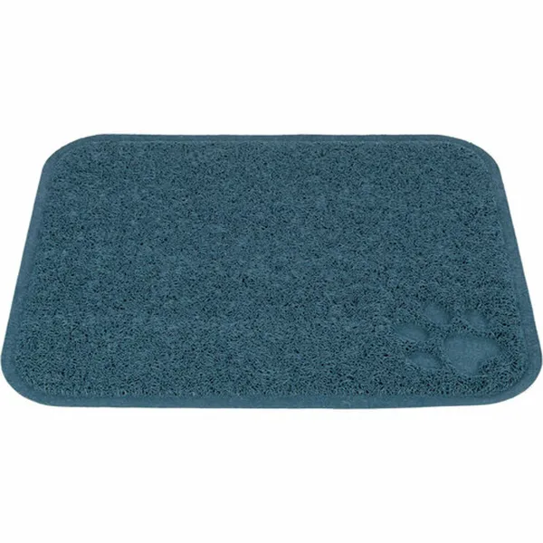 Kissan hiekkalaatikon matto Trixie Sininen PVC 37 × 45 cm