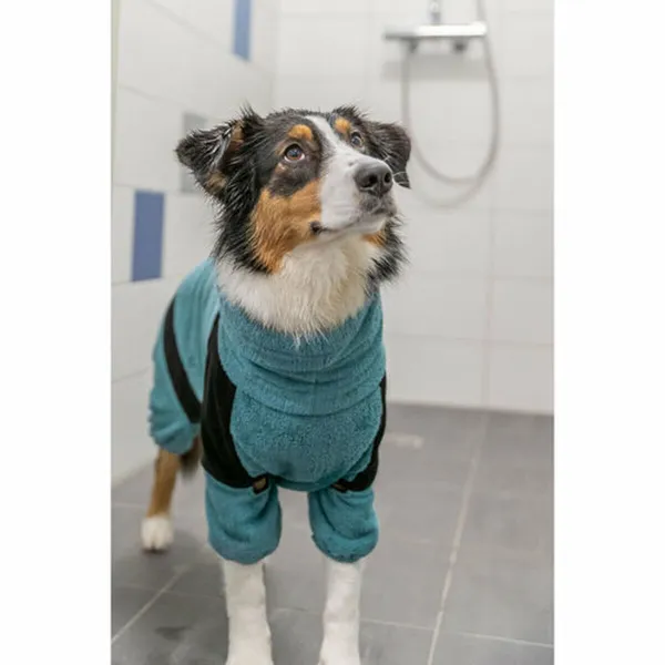 Koiran kylpytakki Trixie Sininen XS
