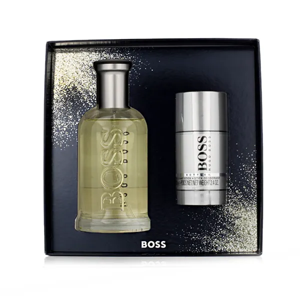 Men's Perfume Set Hugo Boss-boss Boss Bottled 2 Pieces