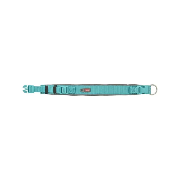 Suņa kaklasiksna Trixie Premium Grafīts Gaiši Zils XS/S 27-35 cm