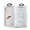 Karl Lagerfeld Silicone Double Heads Print MagSafe - Case iPhone 16 Plus (pink)