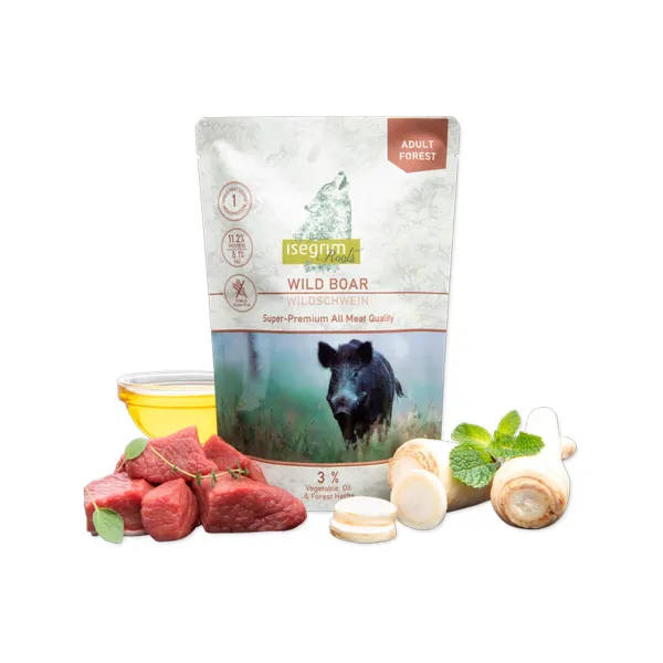 Märgtoit Isegrim Metssiga 410 g