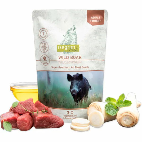 Märgtoit Isegrim Metssiga 410 g