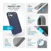 Speck Presidio2 Grip ClickLock & MagSafe - iPhone 16 Plus Case (Coastal Blue / Dust Gray / White)