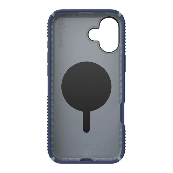 Speck Presidio2 Grip ClickLock & MagSafe - iPhone 16 Plus Case (Coastal Blue / Dust Gray / White)
