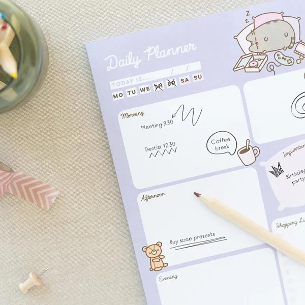 Pusheen - Moments Collection Daily Planner 54 pages A5