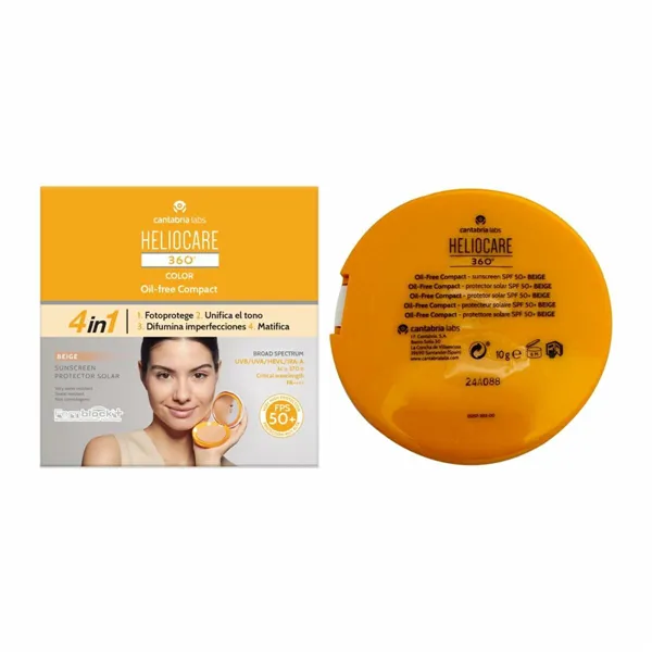 Sun Protection with Colour Heliocare HELIOCARE 360º Beige Spf 50 10 g