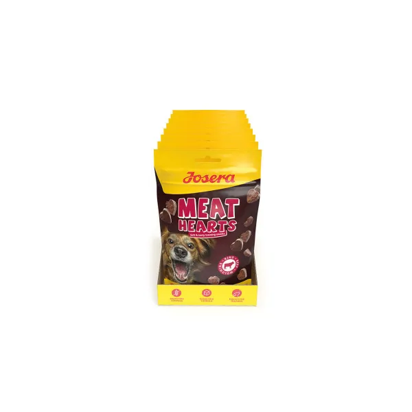 Dog Snack Josera Meat Hearts Veal 70 g