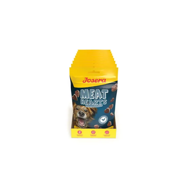 Suņu uzkodas Josera Meat Hearts Cālis 70 g