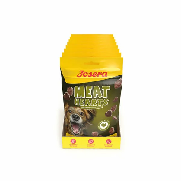Užkandis šunims Josera Meat Hearts 70 g Turkija