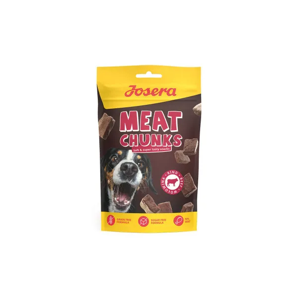 Suņu uzkodas Josera Meat Chunks Teļa gaļa 70 g