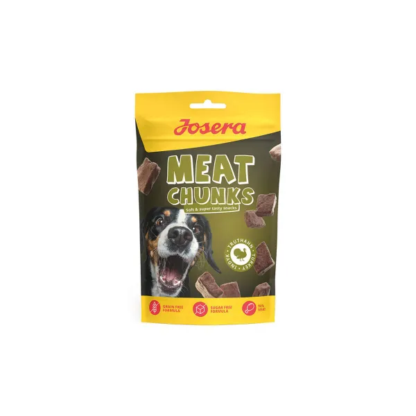 Закуска для собак Josera Meat Chunks 70 g индейка