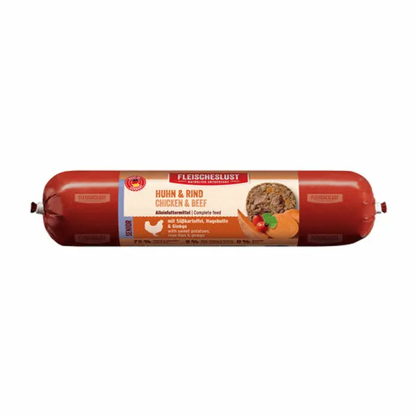 Kostea ruoka Fleischeslust Senior 800 gr Kana Nauta
